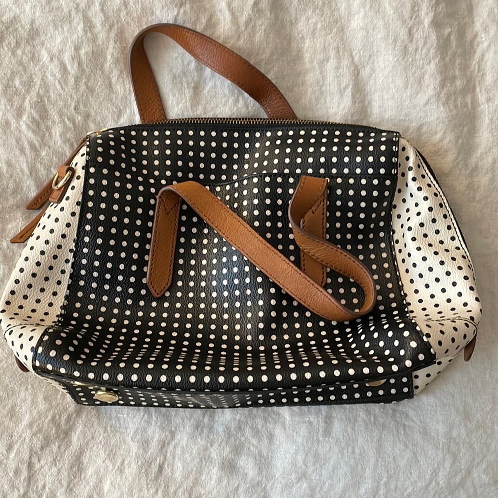 Fossil cross body satchel